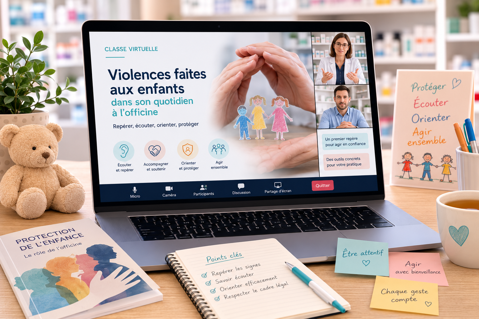 G139 - Violences faites aux enfants dans son quotidien à l’officine