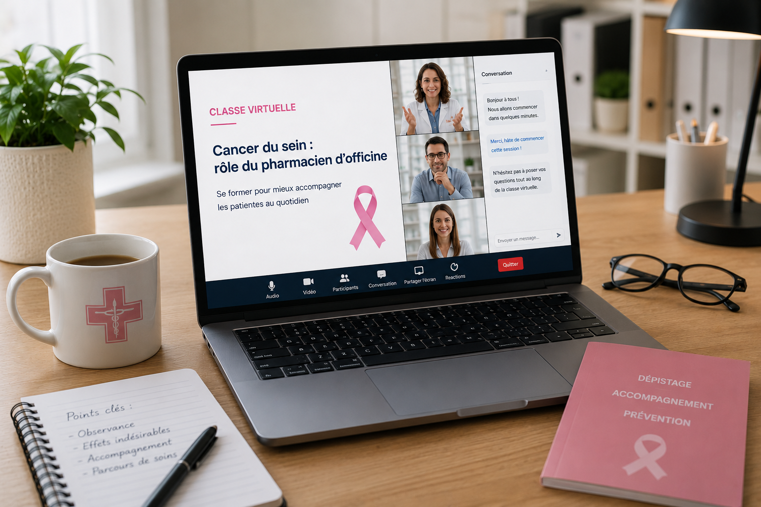 G156 - Cancer du sein : rôle du pharmacien d’officine