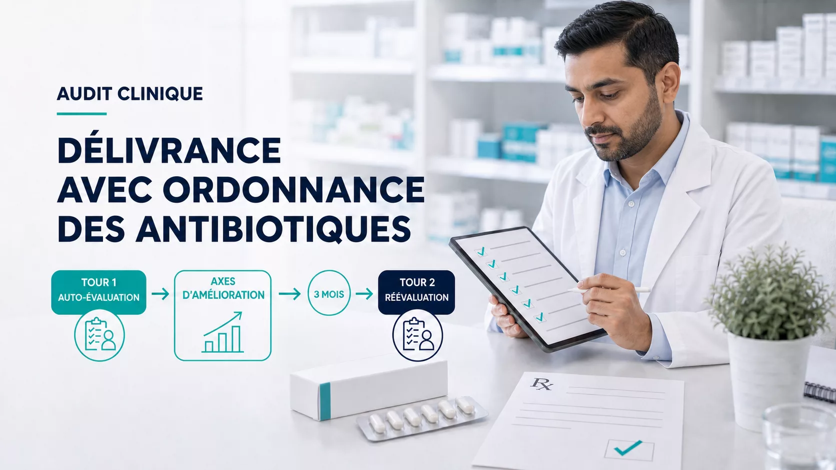 EPP PHARMA : Délivrance responsable des antibiotiques sur ordonnance