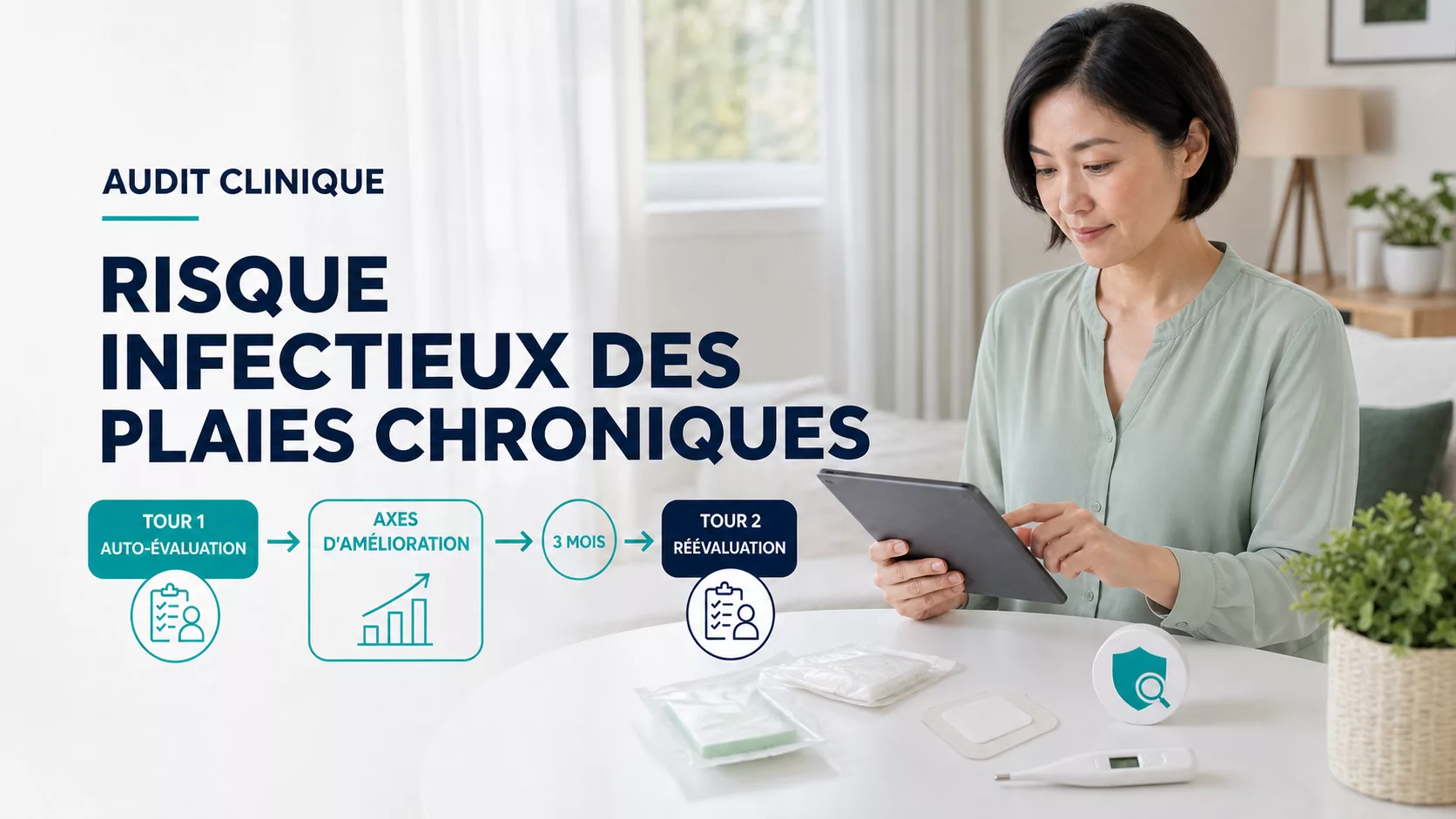 G135 - Surveillance du risque infectieux des plaies chroniques